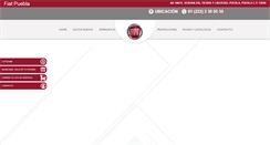 Desktop Screenshot of fiatpuebla.com.mx